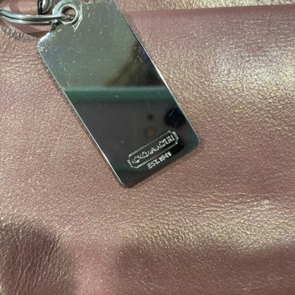 Coach Madison Madeline Satchel, Rose Gold Leather, EUC - Picture 4 of 12